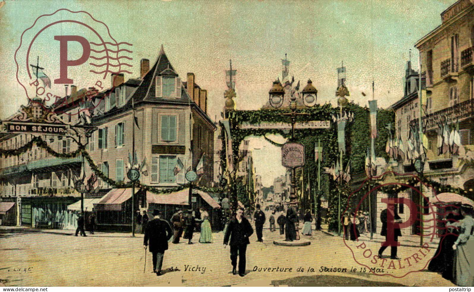 FRANCIA. FRANCE. VICHY. OUVERTURE DE LA SAISON DU 15 MAI - Vichy