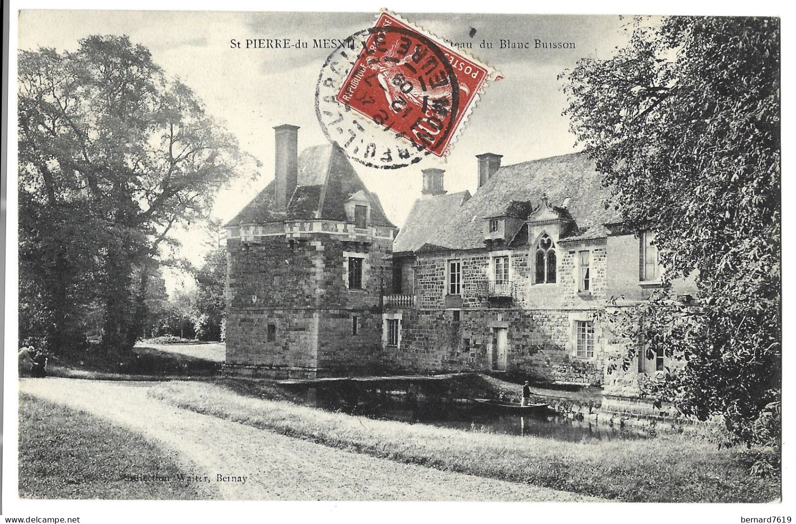 27   Saint  Pierre Du Mesnil  - Chateau Du Blanc Buisson - Sonstige & Ohne Zuordnung