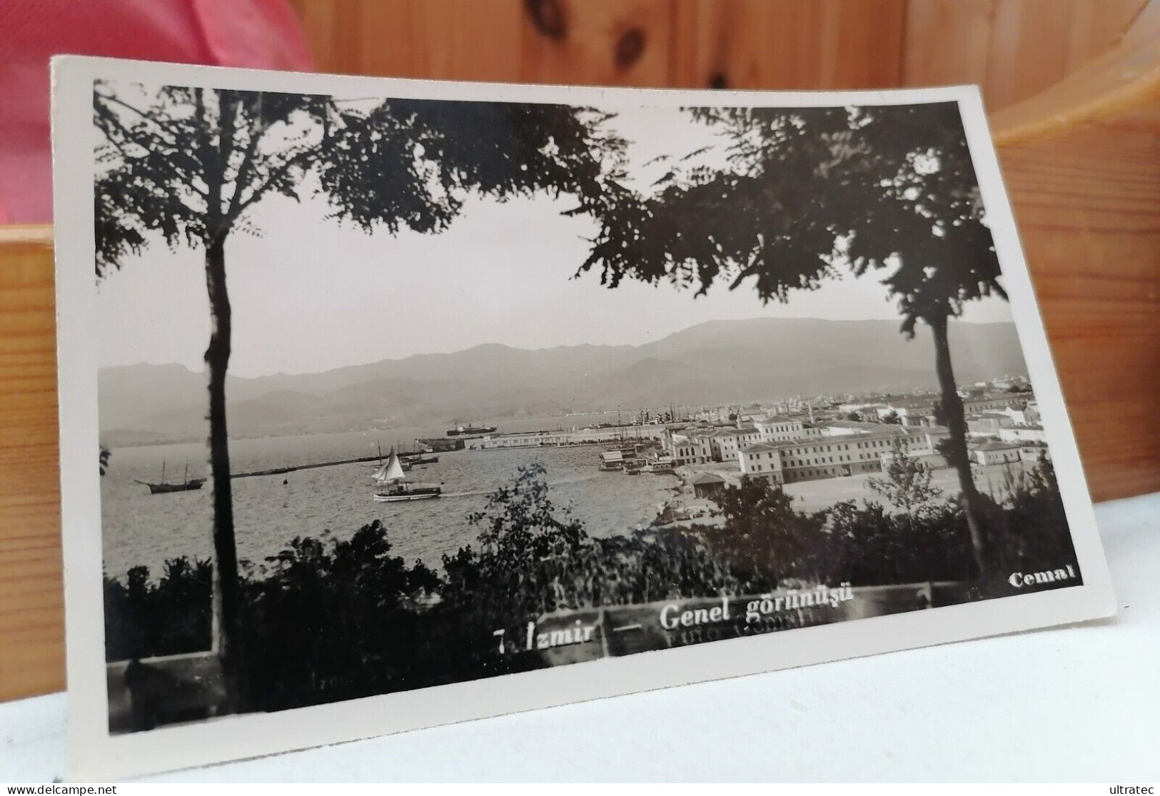 AK "IZMIR TÜRKEI CA. 1930 TOLLES PANORAMA SW" SCHÖNE ALTE POSTKARTE VINTAGE   GUT ERHALTEN  HEIMAT SAMMLER  ORIGINAL - Turquie