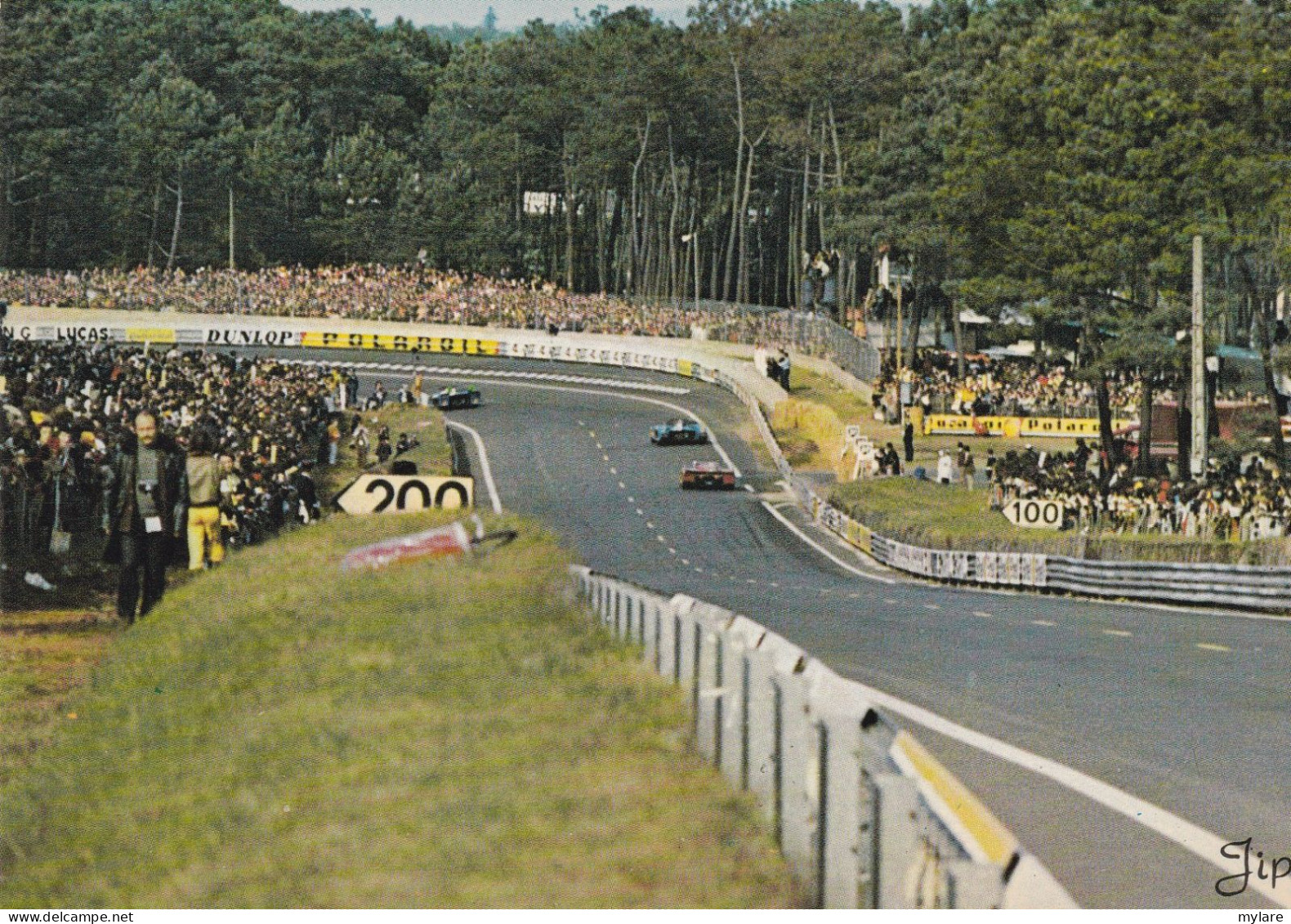 Cpm 72 Le Mans Descente Du Panorama En 1976 - Le Mans