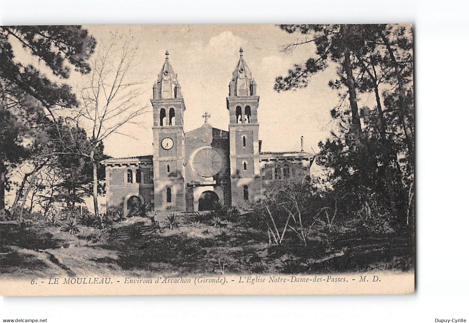 LE MOULLEAU - L'Eglise Notre Dame Des Passes - Très Bon état - Sonstige & Ohne Zuordnung