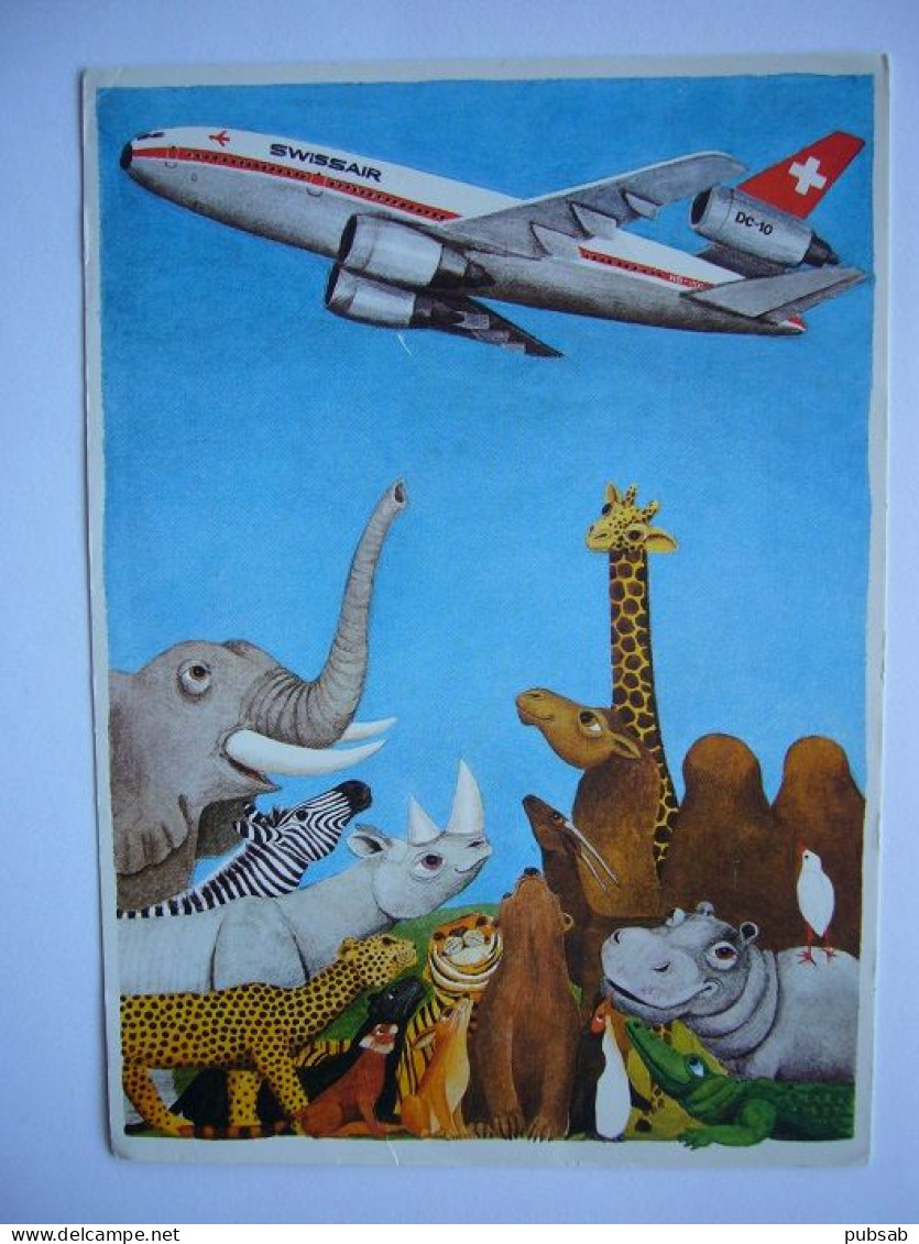 Avion / Airplane / SWISSAIR / Douglas DC-10 / Copyright By Gisela Buomberger - 1946-....: Modern Era