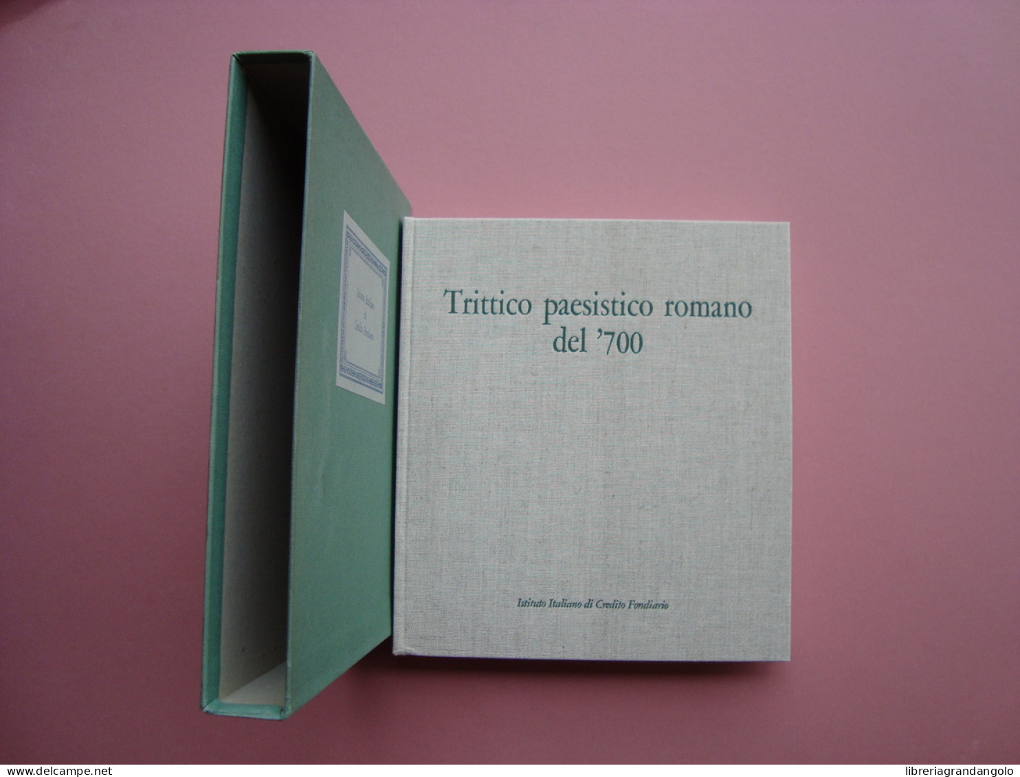 Andra Burisi VIci Trittico Paesistico Romano Del '700 Bozzi Ed Roma 1975 - Unclassified