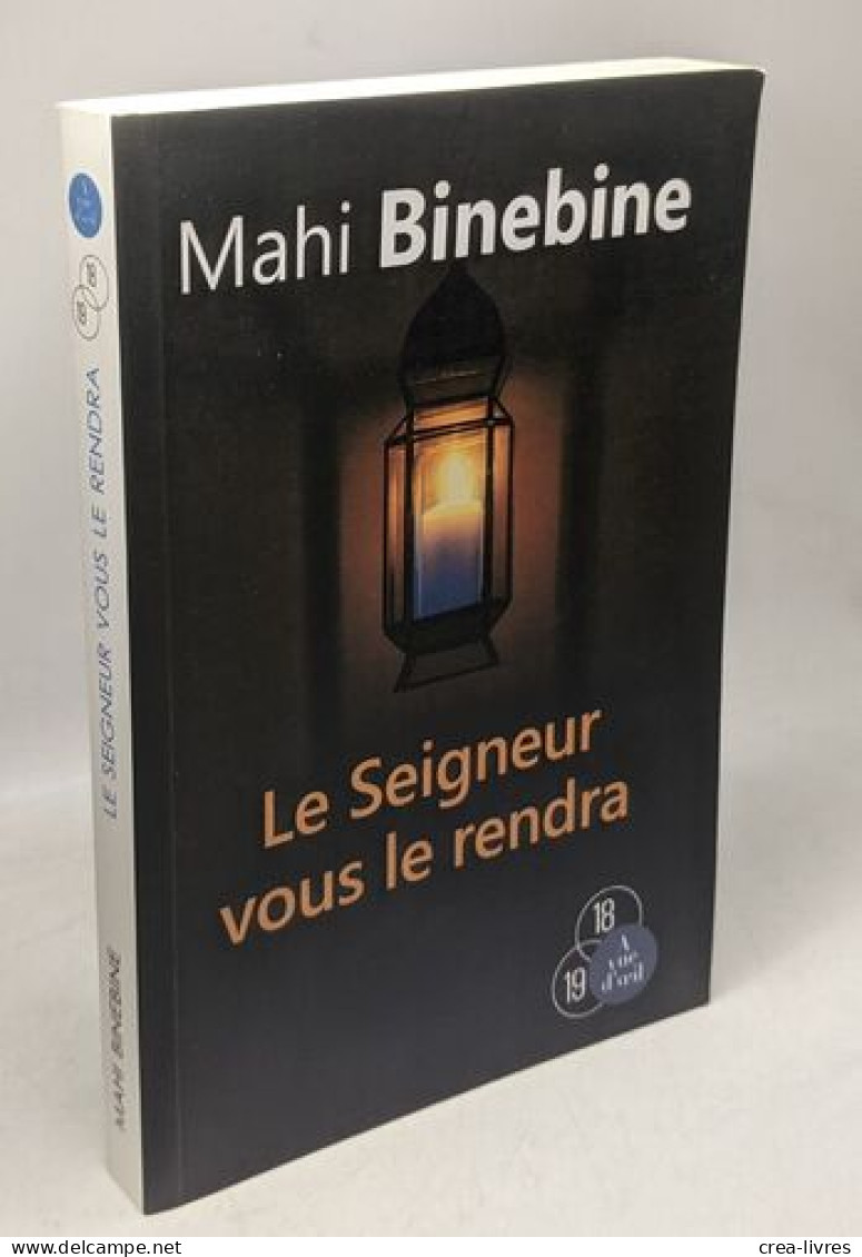 Le Seigneur Vous Le Rendra (grands Caractères) - Andere & Zonder Classificatie