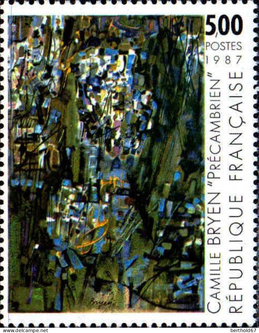 France Poste N** Yv:2493/2494 Série Artistique Camille Bryen & Pevsner - Neufs