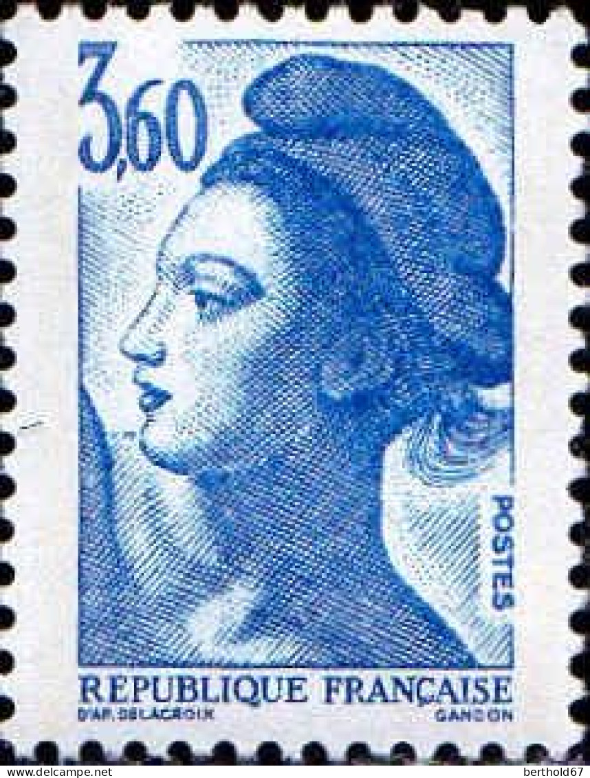 France Poste N** Yv:2484/2486 Liberté De Delacroix - Unused Stamps