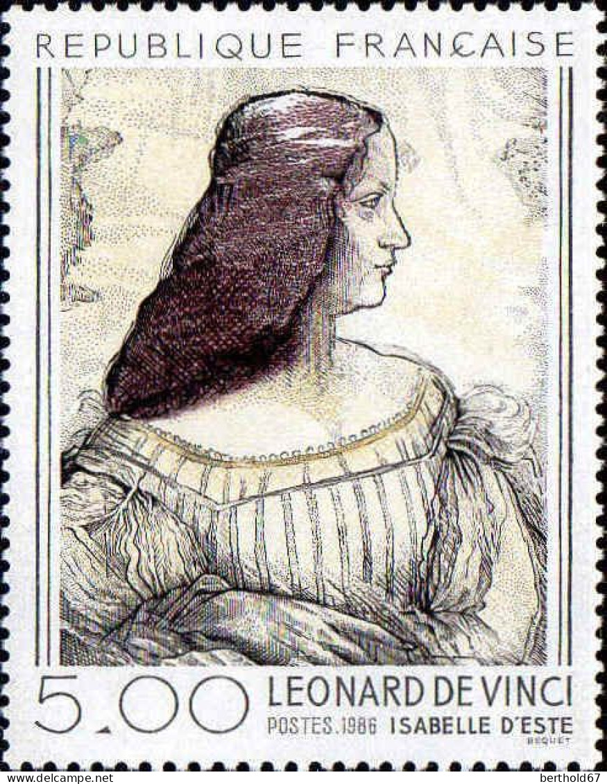 France Poste N** Yv:2446/2448 Série Artistique Léonard De Vinci Arp & Soulages - Ungebraucht