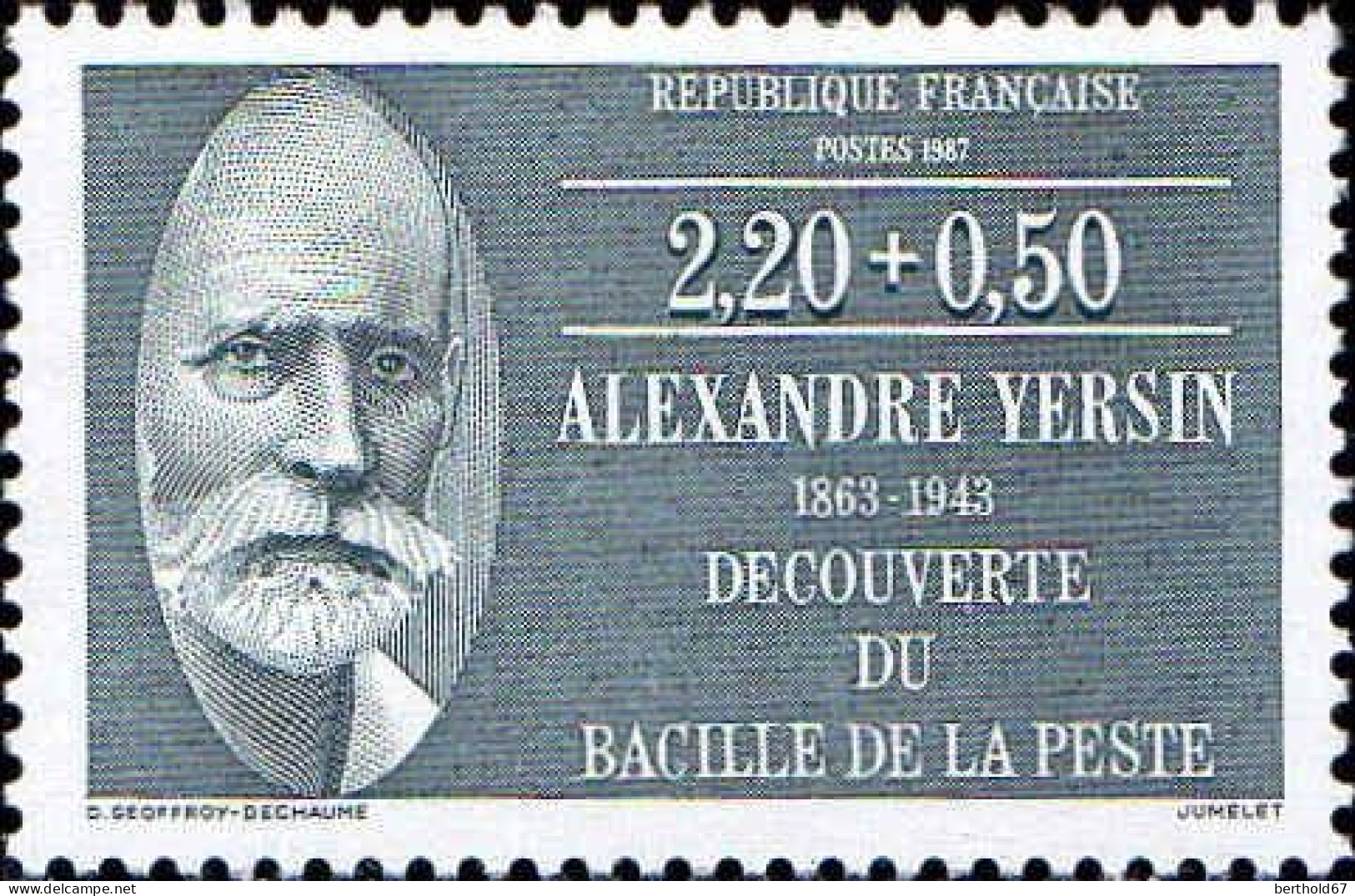 France Poste N** Yv:2454/2459 Médecins & Biologistes - Unused Stamps