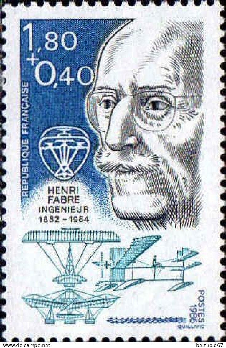 France Poste N** Yv:2396/2400 Célébrités De François Arago à Paul Héroult - Unused Stamps