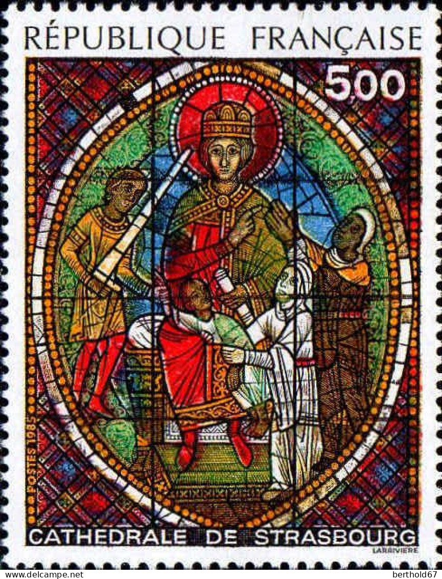 France Poste N** Yv:2363/2364 Série Artistique Cathédrale De Strasbourg & Nicolas De Stael - Unused Stamps