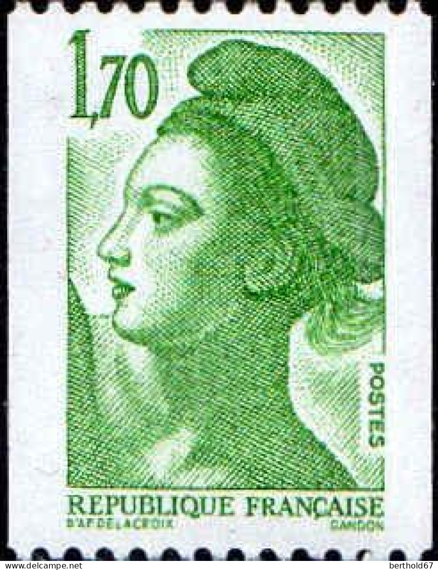 France Poste N** Yv:2321/2322 Liberté De Delacroix Roulette - Ungebraucht