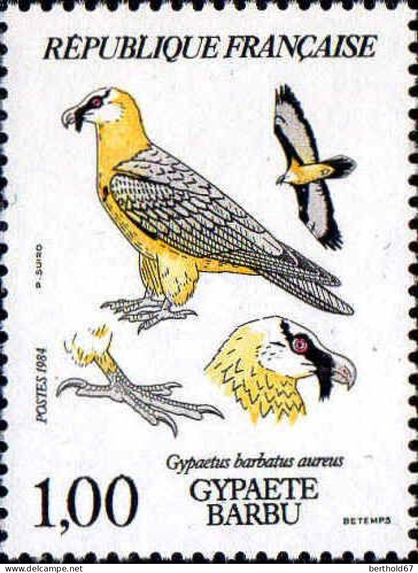 France Poste N** Yv:2337/2340 Faune & Flore De France 2.Rapaces Diurnes - Neufs