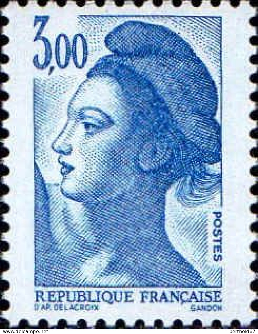 France Poste N** Yv:2318/2320 Liberté De Delacroix - Unused Stamps