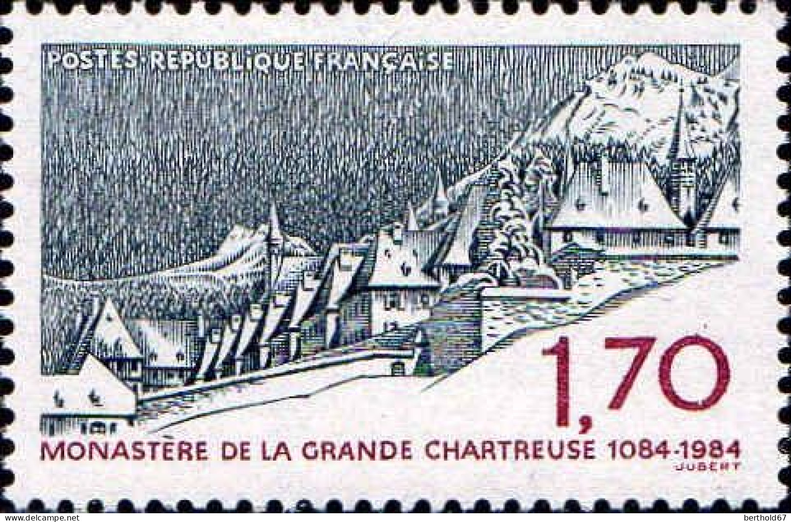 France Poste N** Yv:2323/2326 Série Touristique Grande Chartreuse Au Phare De Cordouan - Unused Stamps