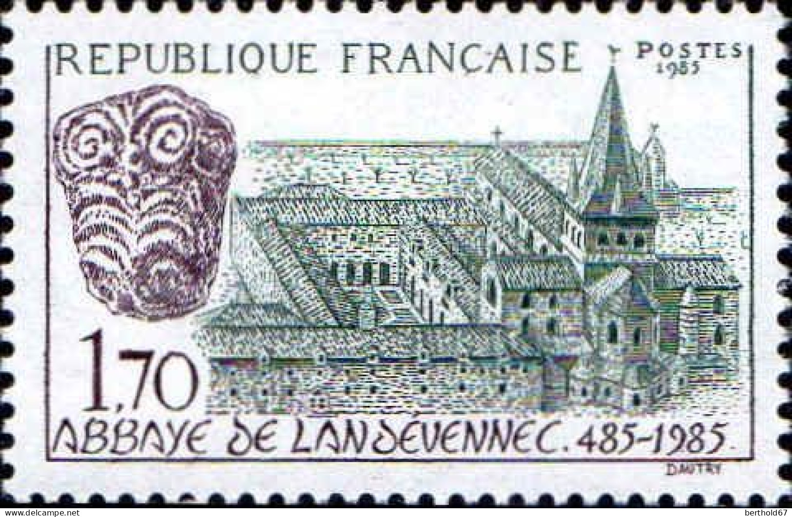 France Poste N** Yv:2348/2352 Série Touristique De Vienne à L'Eglise De Talmont - Neufs