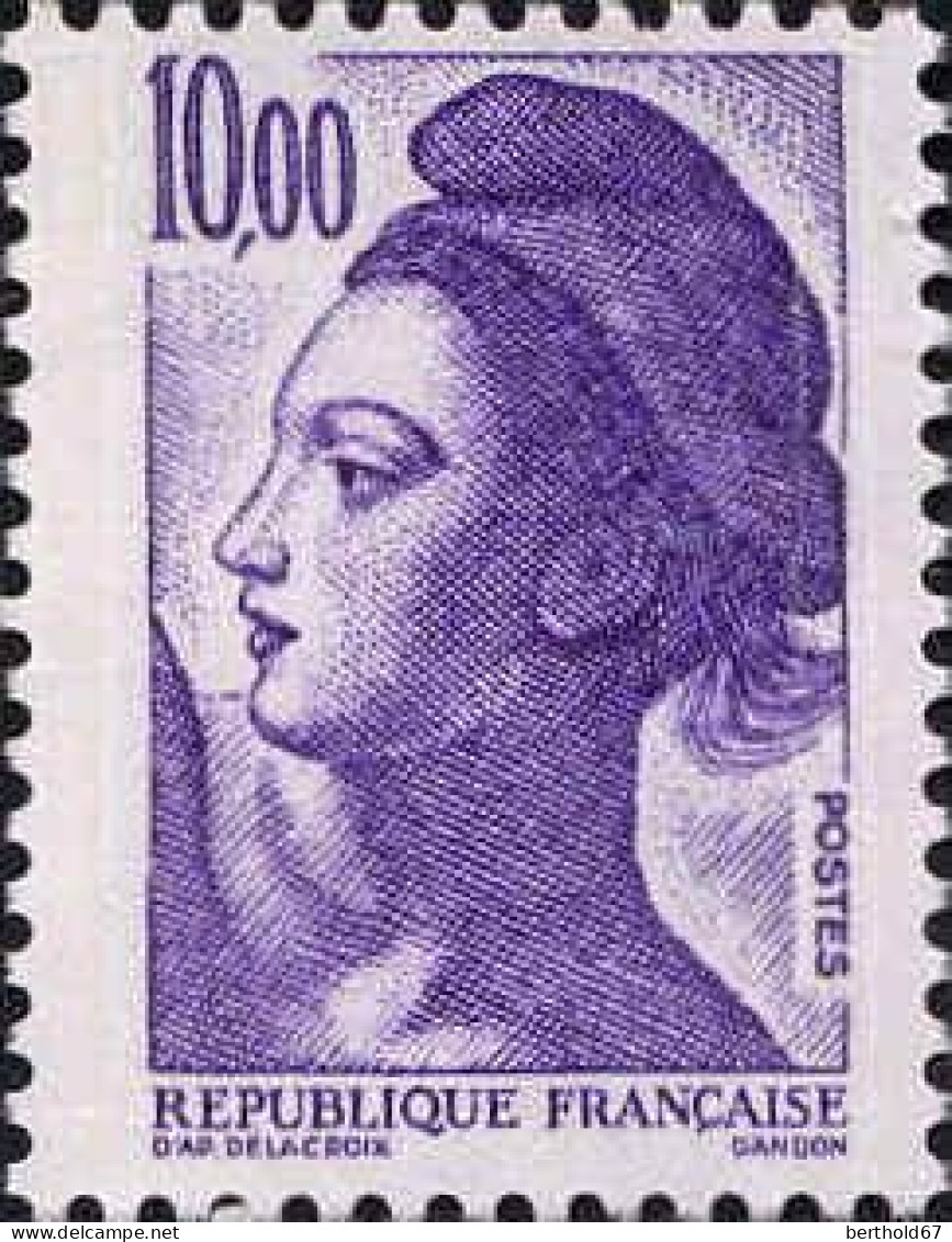 France Poste N** Yv:2274/2276 Liberté De Delacroix - Unused Stamps