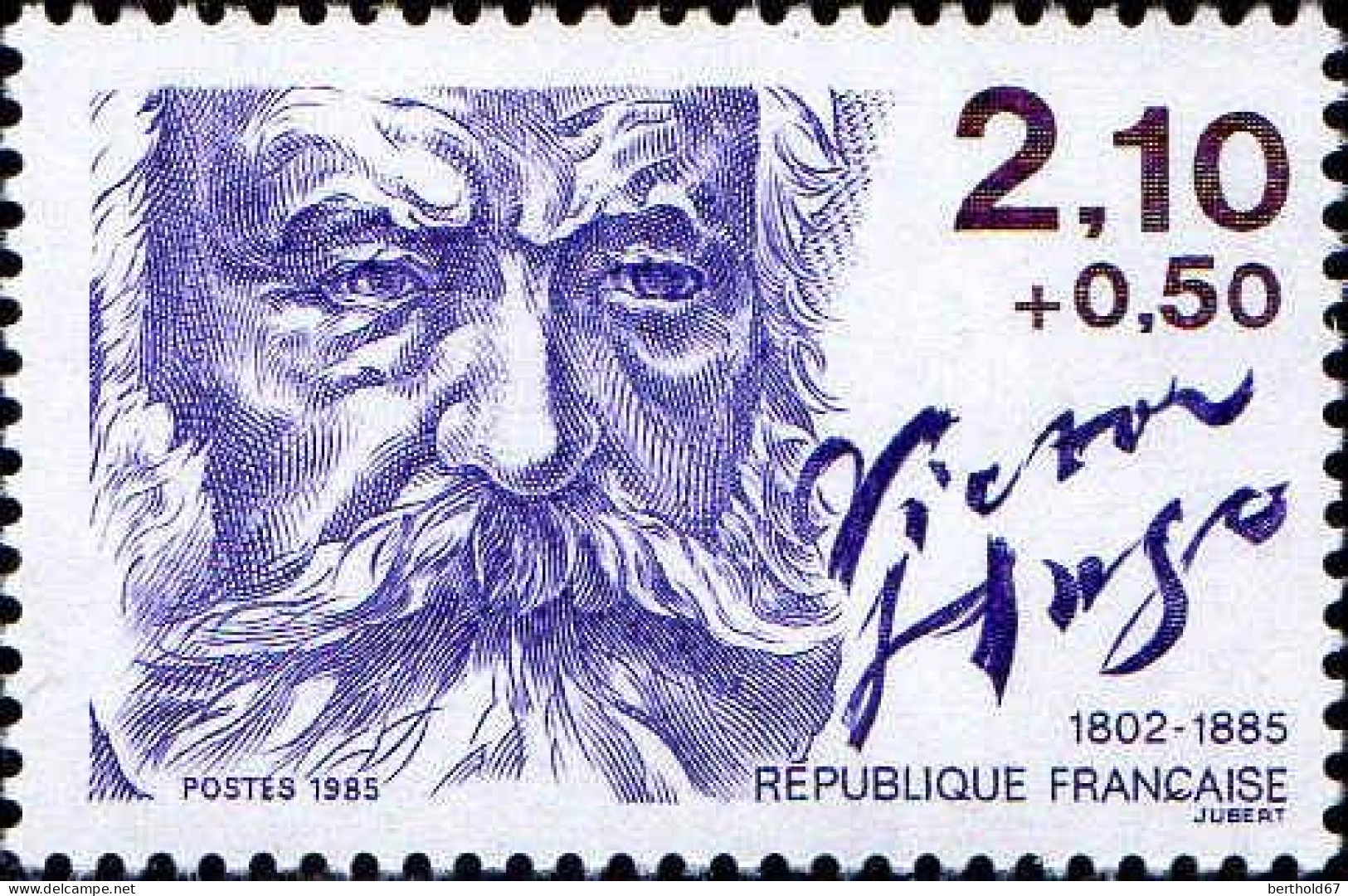 France Poste N** Yv:2355/2360 Célébrités De Romain Roland à Mauriac - Unused Stamps