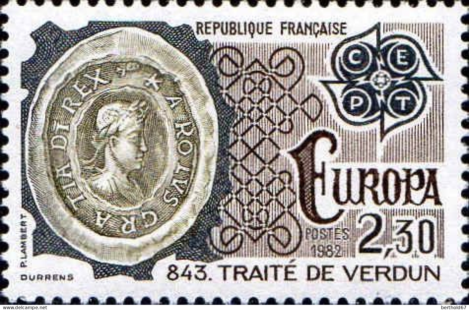 France Poste N** Yv:2207/2208 Europa Cept Faits Historiques - Ongebruikt