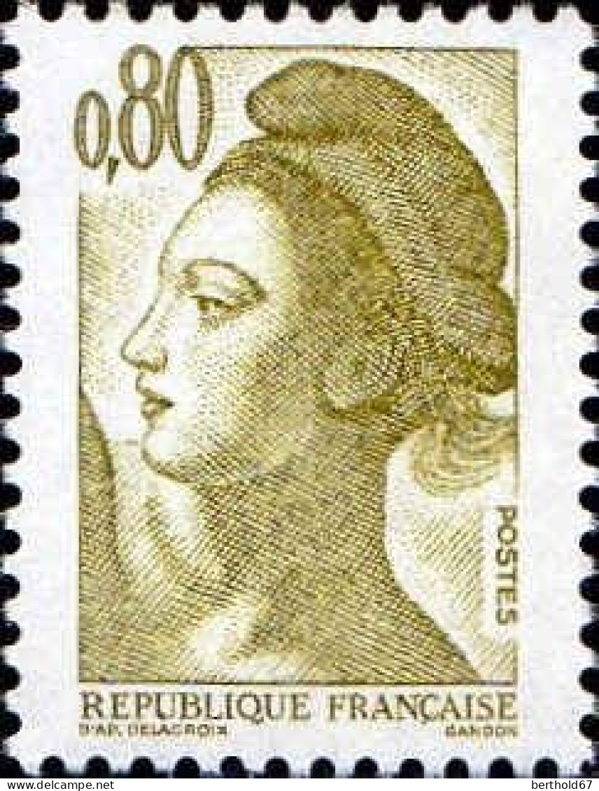 France Poste N** Yv:2239/2244 Liberté De Delacroix - Unused Stamps