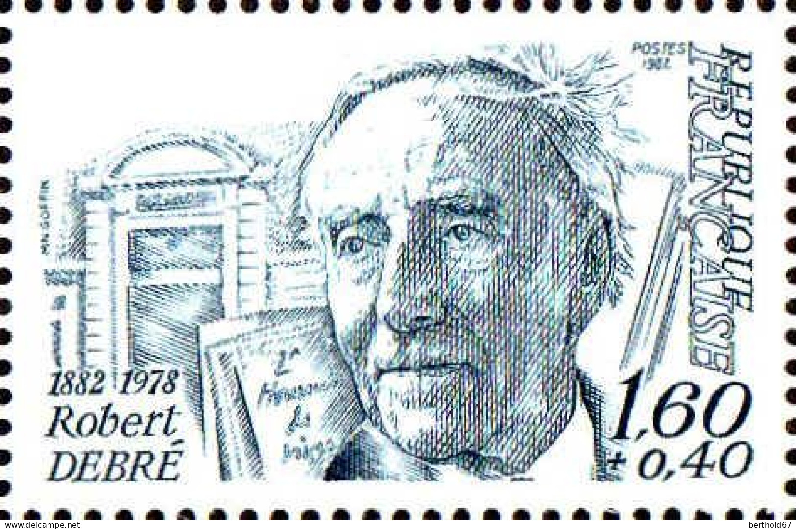France Poste N** Yv:2225/2230 Célébrités De Guillaume Postel à Gustave Eiffel - Unused Stamps