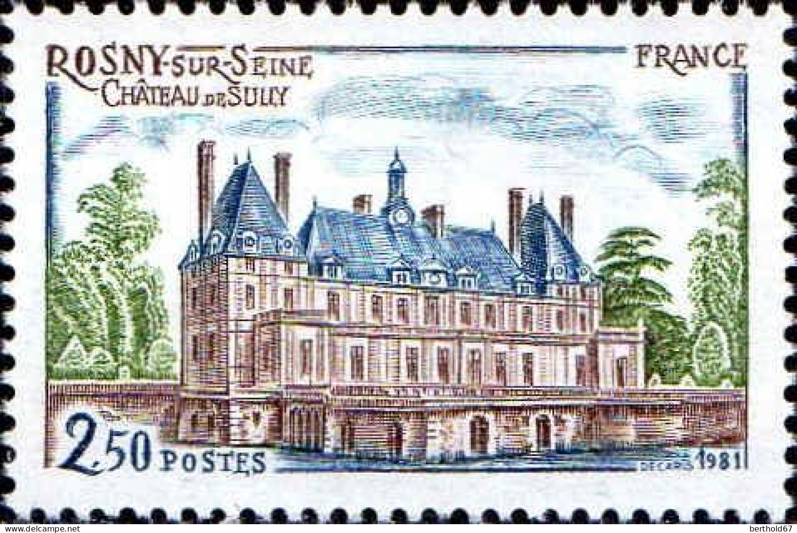 France Poste N** Yv:2132/2135 Série Touristique De St Jean Lyon à Château De Sully - Ungebraucht