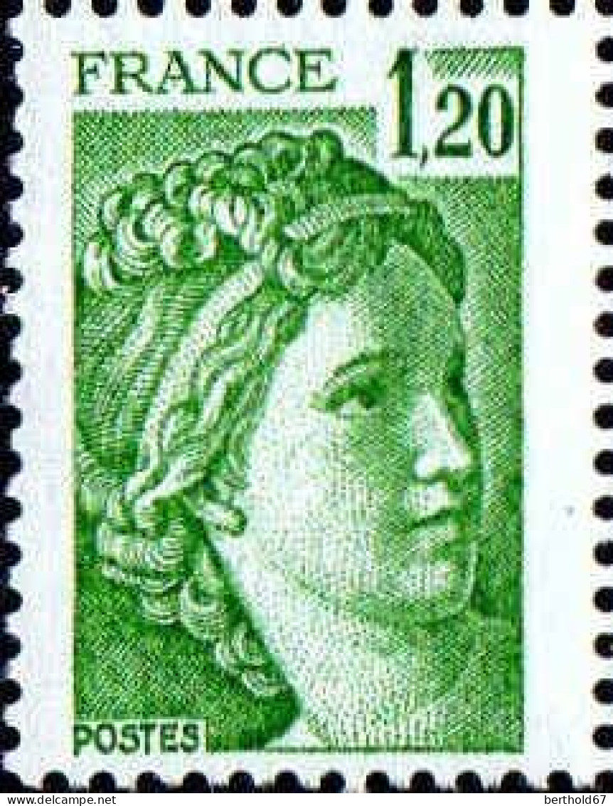 France Poste N** Yv:2101-b/2102b Sabine De David Gomme Tropicale - Unused Stamps