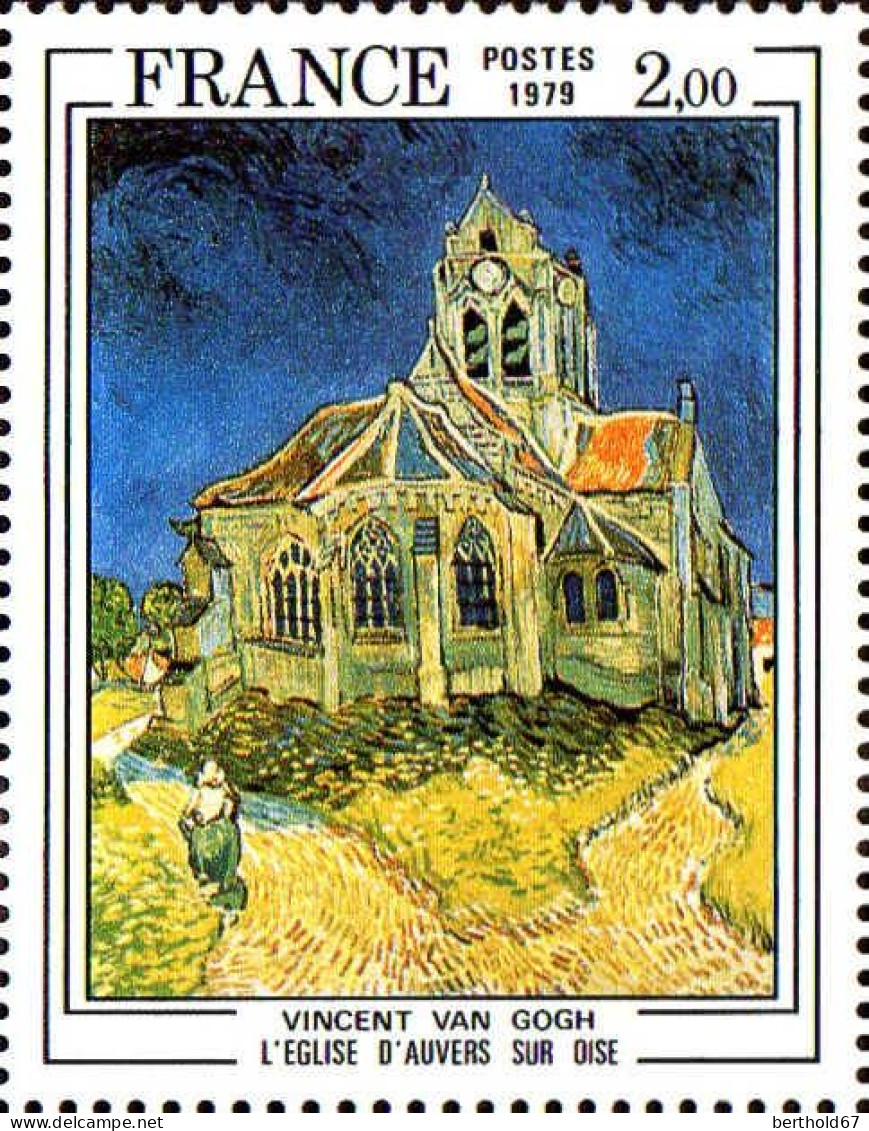 France Poste N** Yv:2053/2054 Art Diane Au Bain Et Vincent Van Gogh - Ongebruikt