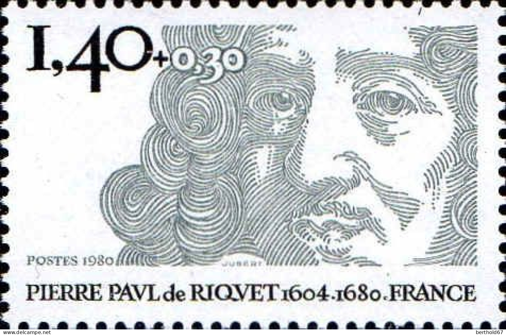 France Poste N** Yv:2095/2100 Célébrités De Viollet Le Duc à Pierre Paul De Riquet - Unused Stamps