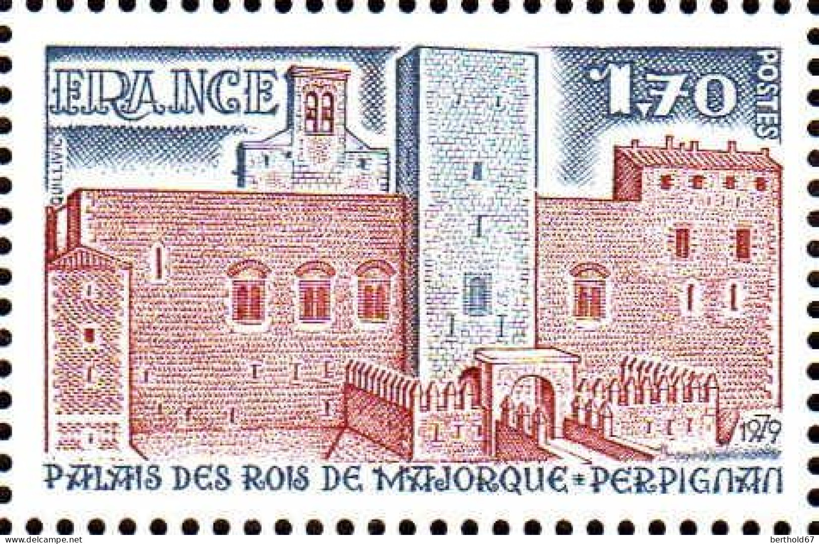 France Poste N** Yv:2040/2044 Série Touristique St Pierre Sur Dives à Perpignan - Unused Stamps