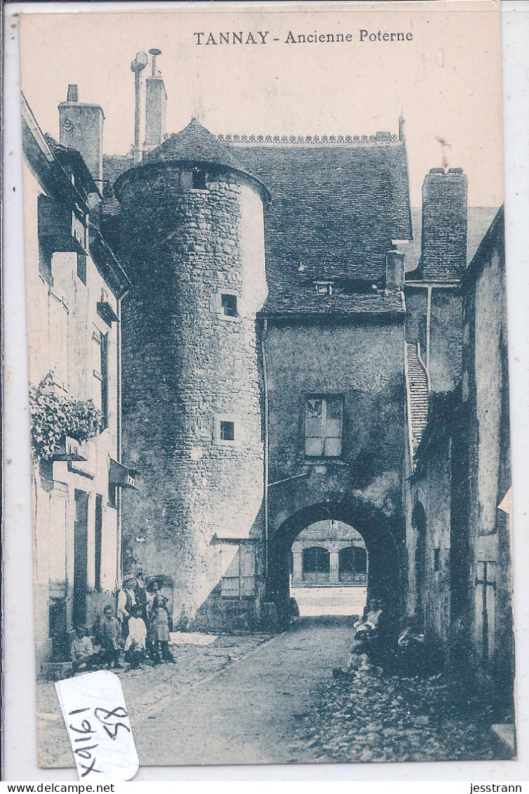 TANNAY- ANCIENNE POTERNE - Tannay