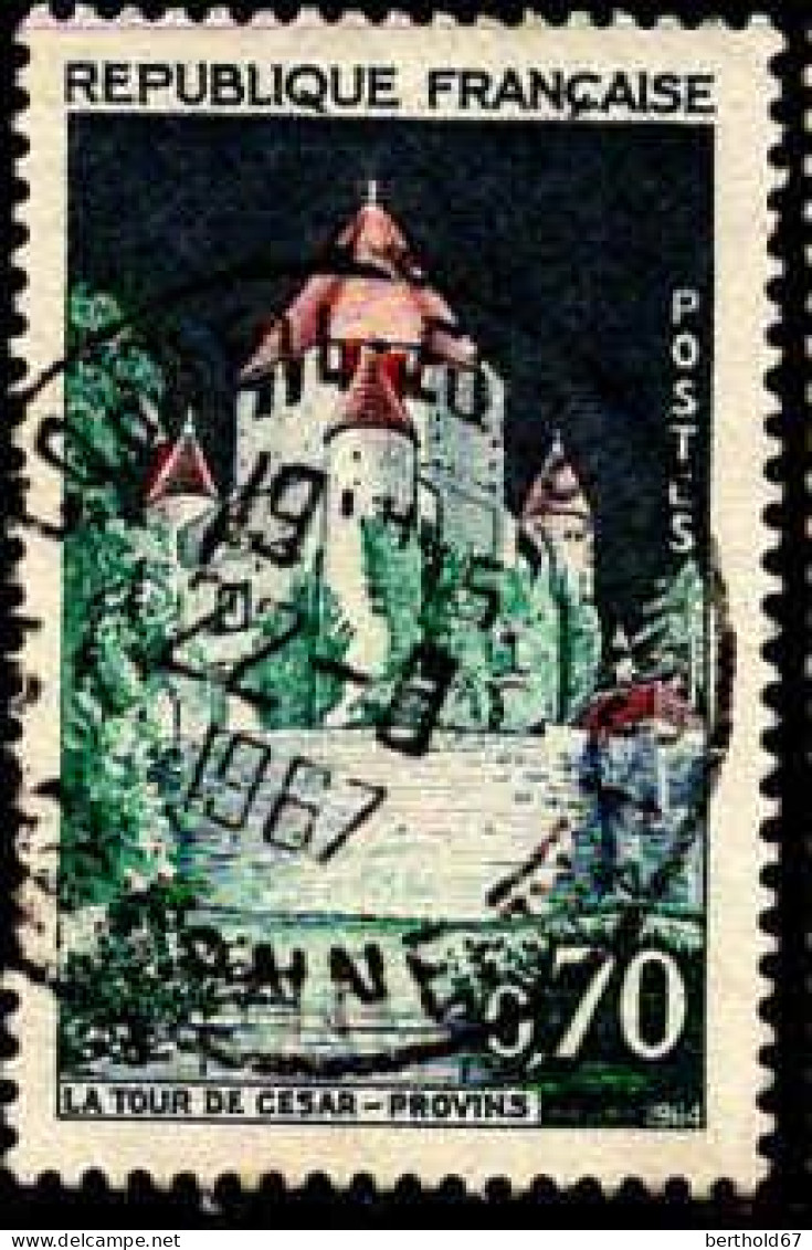 France Poste Obl Yv:1392A Mi:1482 La Tour De César-Provins (TB Cachet à Date) 22-6-1967 - Gebruikt