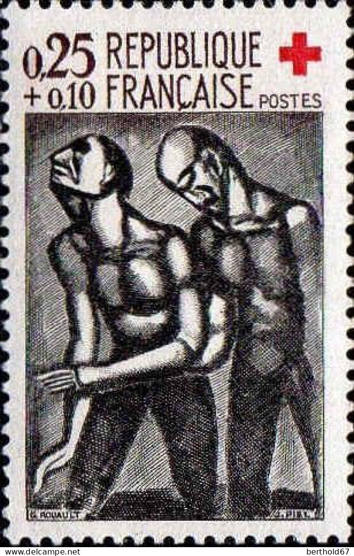 France Poste N** Yv:1324 Mi:1377 Georges Rouault L'aveugle - Neufs
