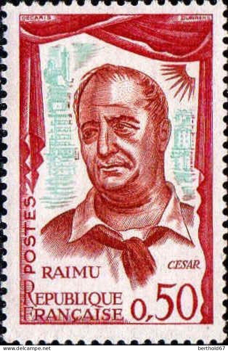 France Poste N** Yv:1304 Mi:1358 Raimu César Comedien - Unused Stamps