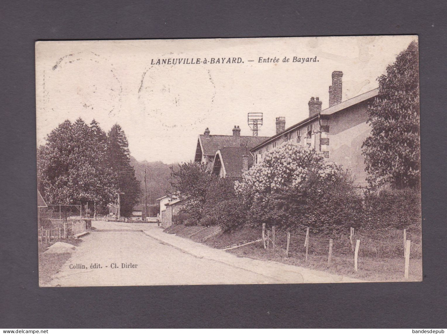 Haute Marne Laneuville à Bayard Entree De Bayard ( Ed. Collin 3905) - Autres & Non Classés