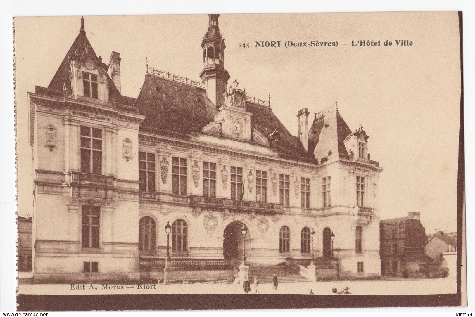 Niort - L'Hôtel De Ville - Niort