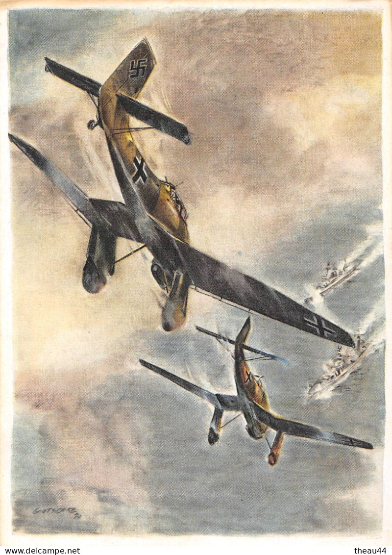 ¤¤  -  Guerre 1939-45  -  Carte Allemande  - Aviation, Avions, Militaires    -  Illustrateur En 1939  -  ¤¤ - Guerre 1939-45