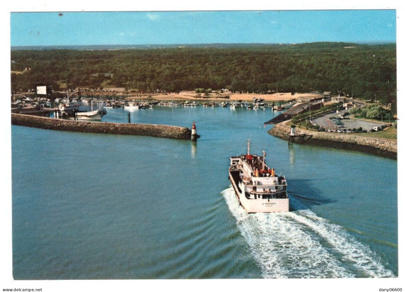 LA POINTE DE GRAVE Et Le "Médocain"  (carte Photo Animée) - Autres & Non Classés