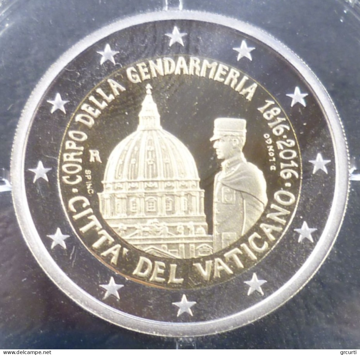 Vaticano - 2 Euro 2016 - Bicentenario Del Corpo Della Gendarmeria Vaticana - UC#101 - Vatican