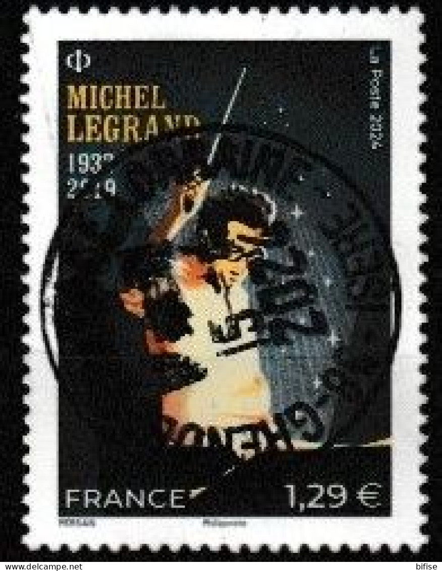 FRANCIA 2024 . Michel Legrand - YV 5754 - Cachet Rond - Oblitérés