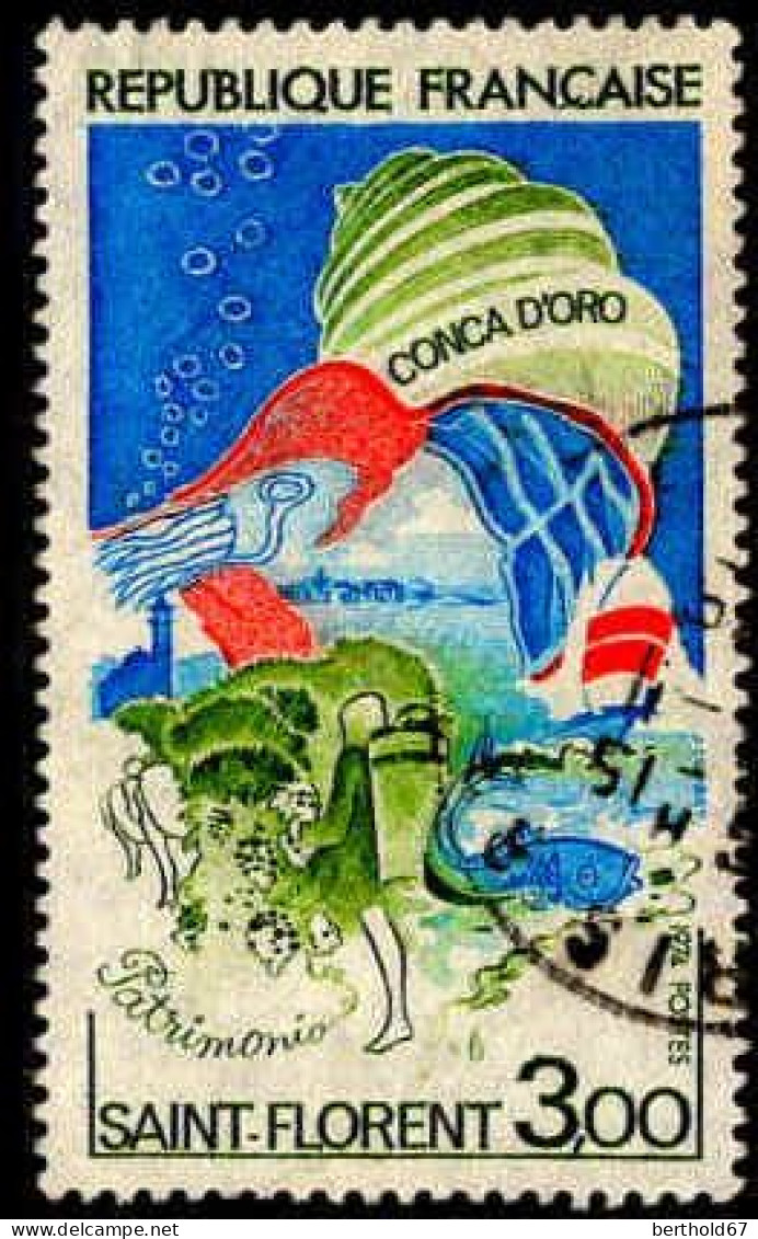 France Poste Obl Yv:1794 Mi:1873 St-Florent Conca D'Oro Patrimonio (Beau Cachet Rond) - Used Stamps