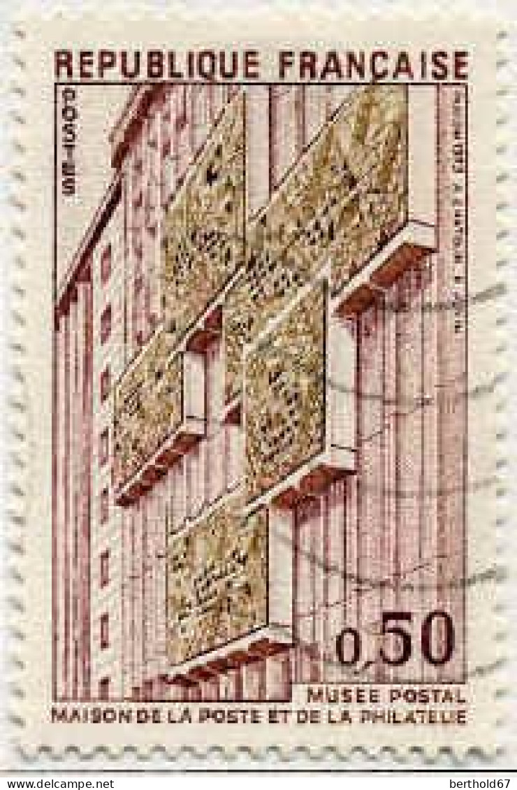 France Poste Obl Yv:1782 Mi:1862 Musee Postal Maison De La Poste (Lign.Ondulées) - Oblitérés