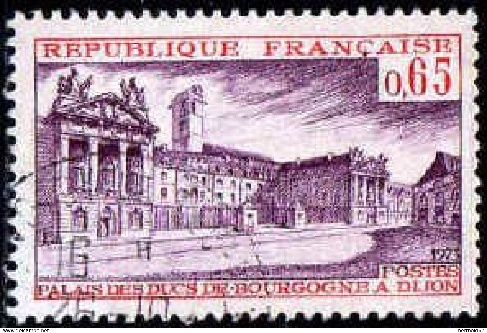 France Poste Obl Yv:1757 Mi:1833 Palais Des Ducs De Bourgogne Dijon (TB Cachet Rond) - Used Stamps