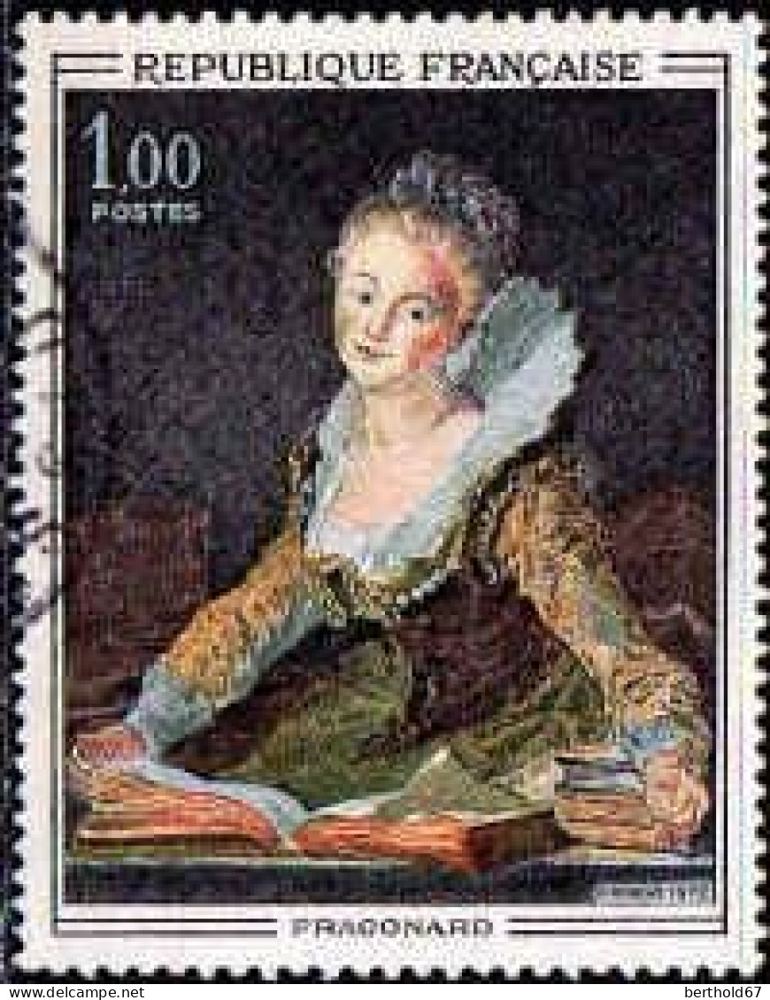 France Poste Obl Yv:1702 Mi:1779 Jean-Honoré Fragonard L’étude (cachet Rond) - Usati