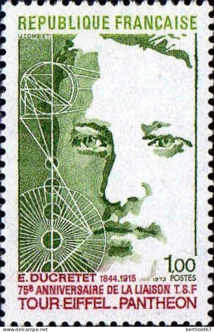 France Poste N** Yv:1770 Mi:1849 Eugène Ducretet Ingenieur - Unused Stamps