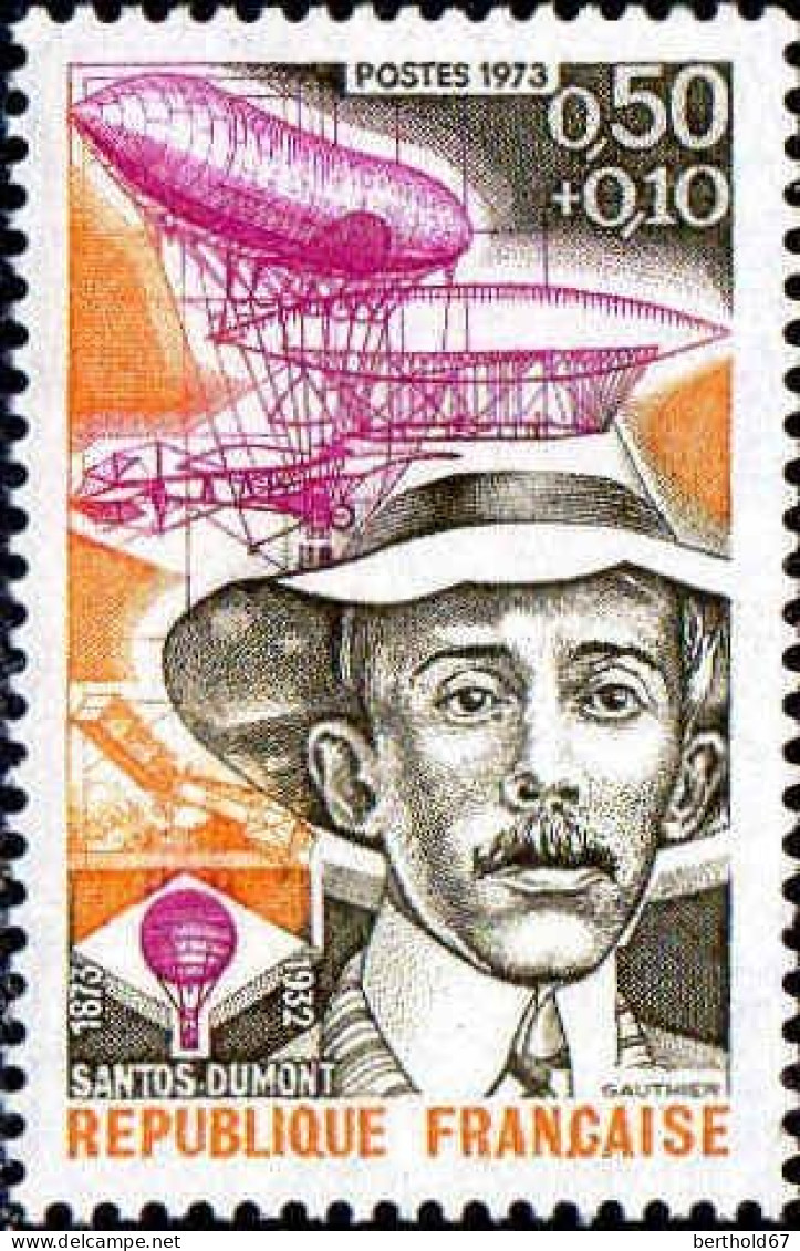 France Poste N** Yv:1746 Mi:1834 Alberto Santos-Dumont Aviateur - Neufs