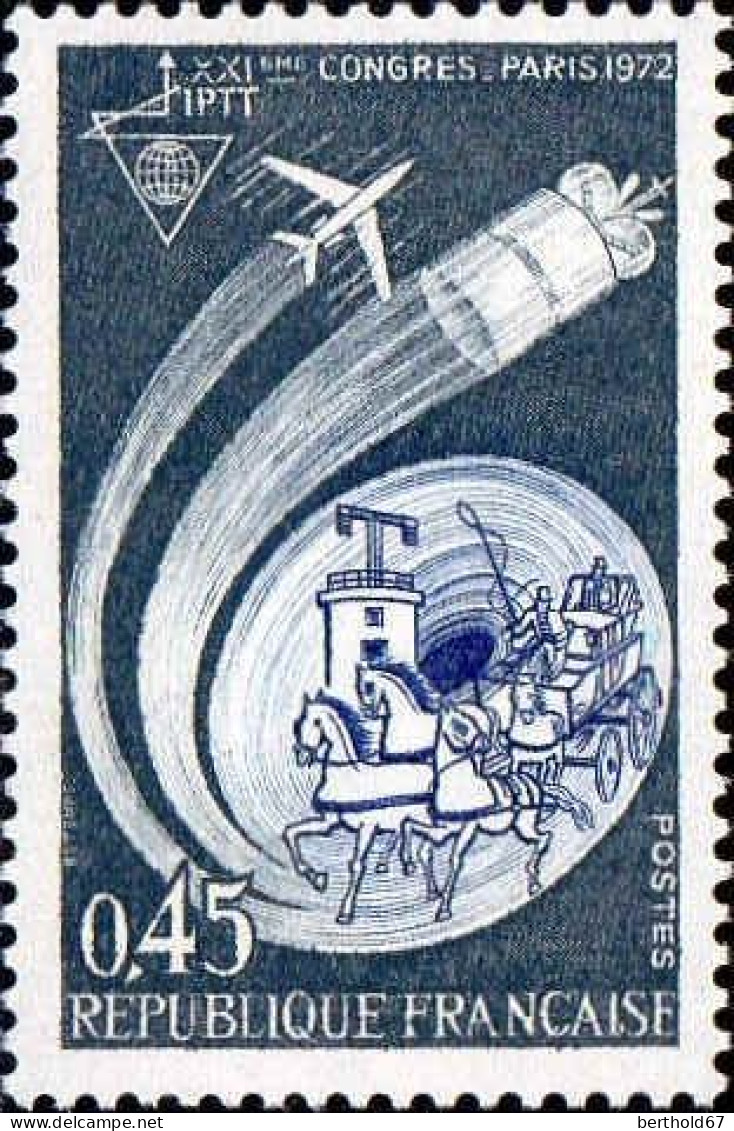 France Poste N** Yv:1721 Mi:1801 IPTT Congrès Paris - Unused Stamps