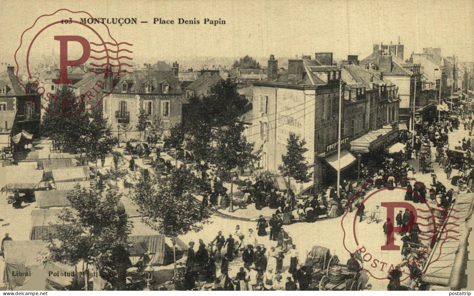 FRANCIA. FRANCE. MONTLUÇON. Place Denis Papin - Montlucon