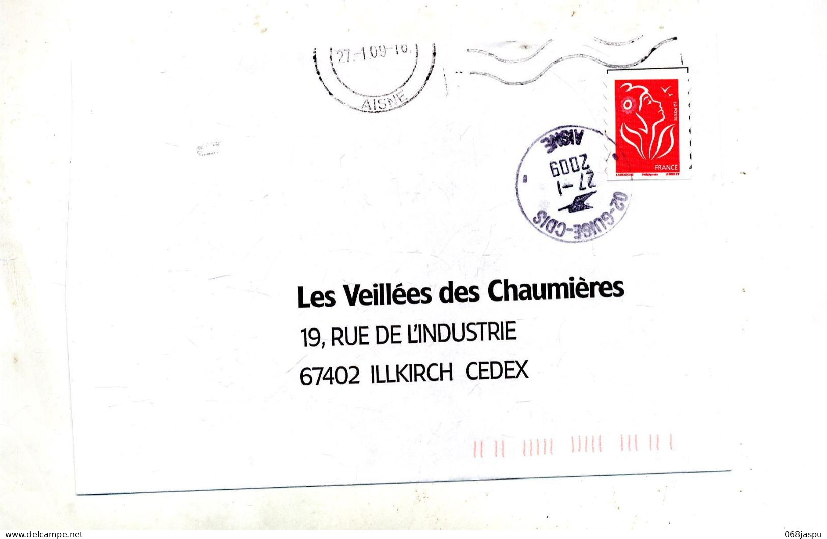 Lettre Cachet Guise - Manual Postmarks