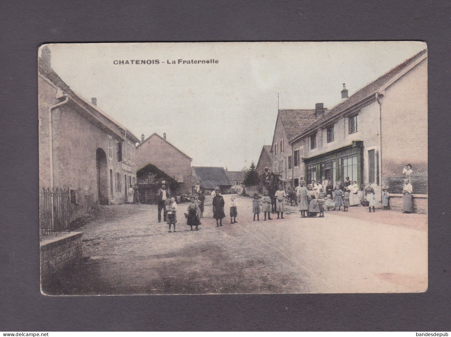 Vente Immediate Chatenois ( Les Forges Territoire De Belfort ) La Fraternelle ( Animée Colorisée 3906) - Châtenois-les-Forges