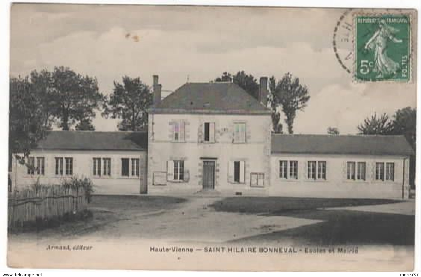 SAINT HILAIRE BONNEVAL   Ecoles Et Mairie - Autres & Non Classés